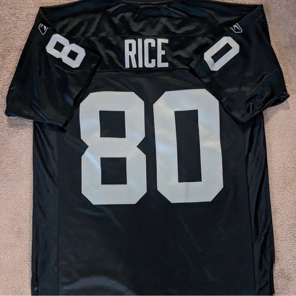 Jerry rice Oakland Raiders jersey